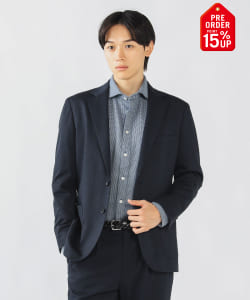 【+15%ポイントUP】ツイルポンチ 2ボタン ジャケット（S～XL・セットアップ対応）