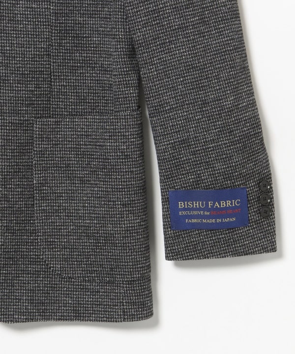 BEAMS HEART（ビームス ハート）千鳥柄 ジャージ ジャケット 25AW