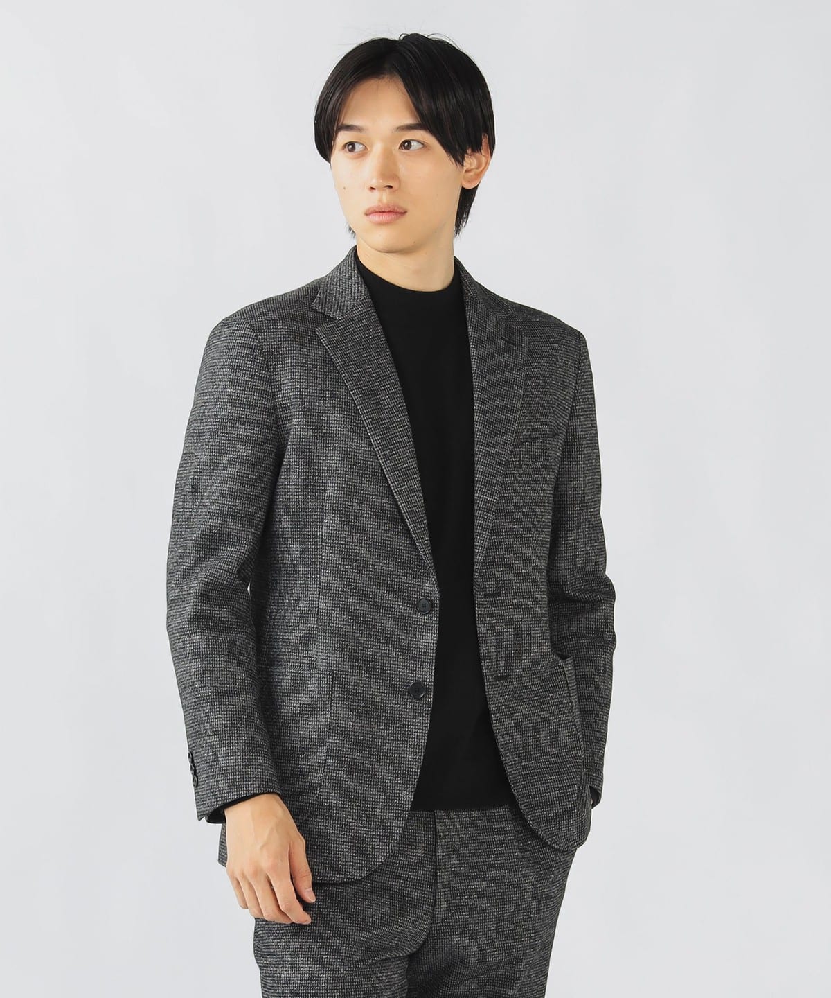 【+15%ポイントUP】千鳥柄 ジャージ ジャケット 25FW(S XL・セットアップ対応) ジャケット MEN GREY XL 【+15%ポイントUP】千鳥柄 ジャージ ジャケット 25FW(S XL・セットアップ対応) ジャケット MEN GREY XL