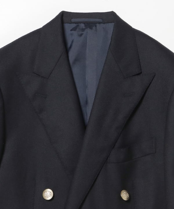 【極美品】 ビームス ハート ダブル テーラードジャケット ブレザー インディゴ BEAMS BOY（ビームス ボーイ）【10/2再値下げ】maturely