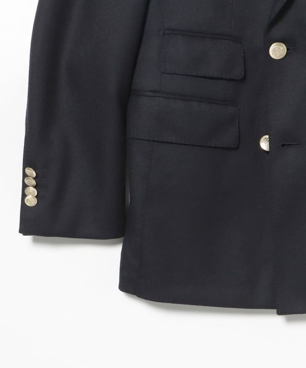 【極美品】 ビームス ハート ダブル テーラードジャケット ブレザー インディゴ BEAMS BOY（ビームス ボーイ）【10/2再値下げ】maturely