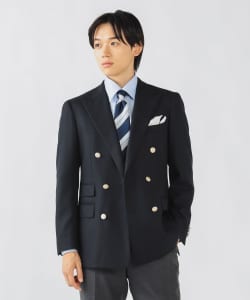 【+15%ポイントUP】6ボタン ダブルブレステッド ブレザー ジャケット（S～XL）