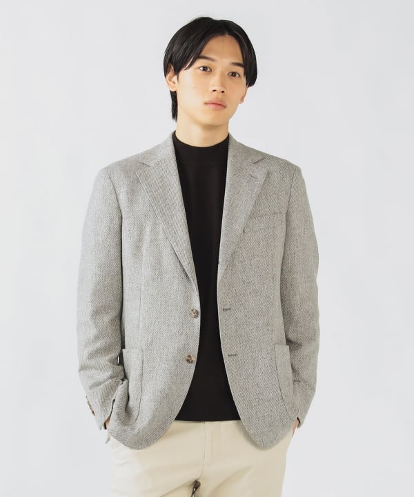 BEAMS HEART（ビームス ハート）ミックスツイルツイード 3ボタン