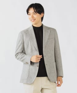 【+15%ポイントUP】ミックスツイルツイード 3ボタン ジャケット25FW（S～XL・セットアップ対応）