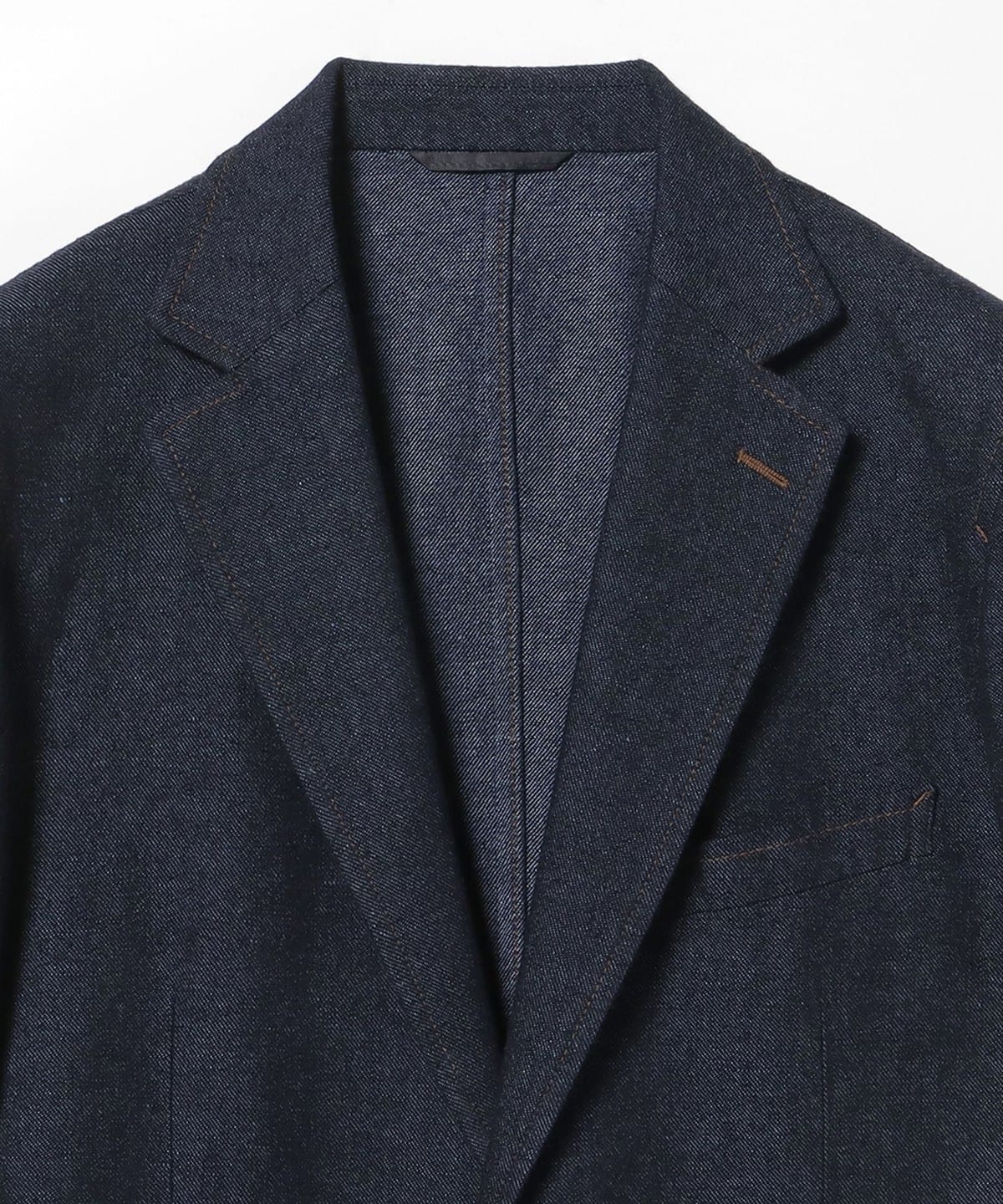 BEAMS HEART(ビームス ハート)ヴィンテージデニム調 2ボタン BEAMS HEART(ビームス ハート)ヴィンテージデニム調 2ボタン