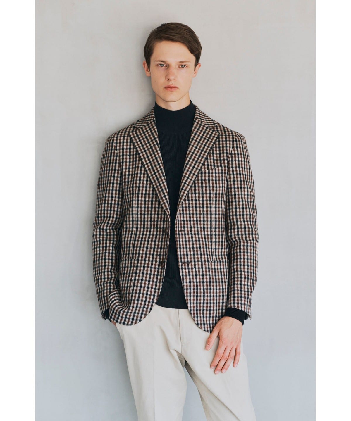 BEAMS HEART（ビームス ハート）シェパードチェック 3ボタン