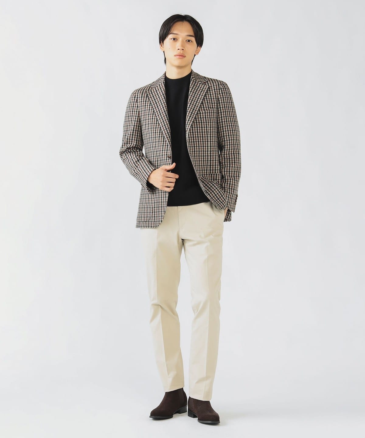 BEAMS HEART チェック柄ジャケット BEAMS HEART（ビームス ハート）【+15%ポイントUP】シェパード