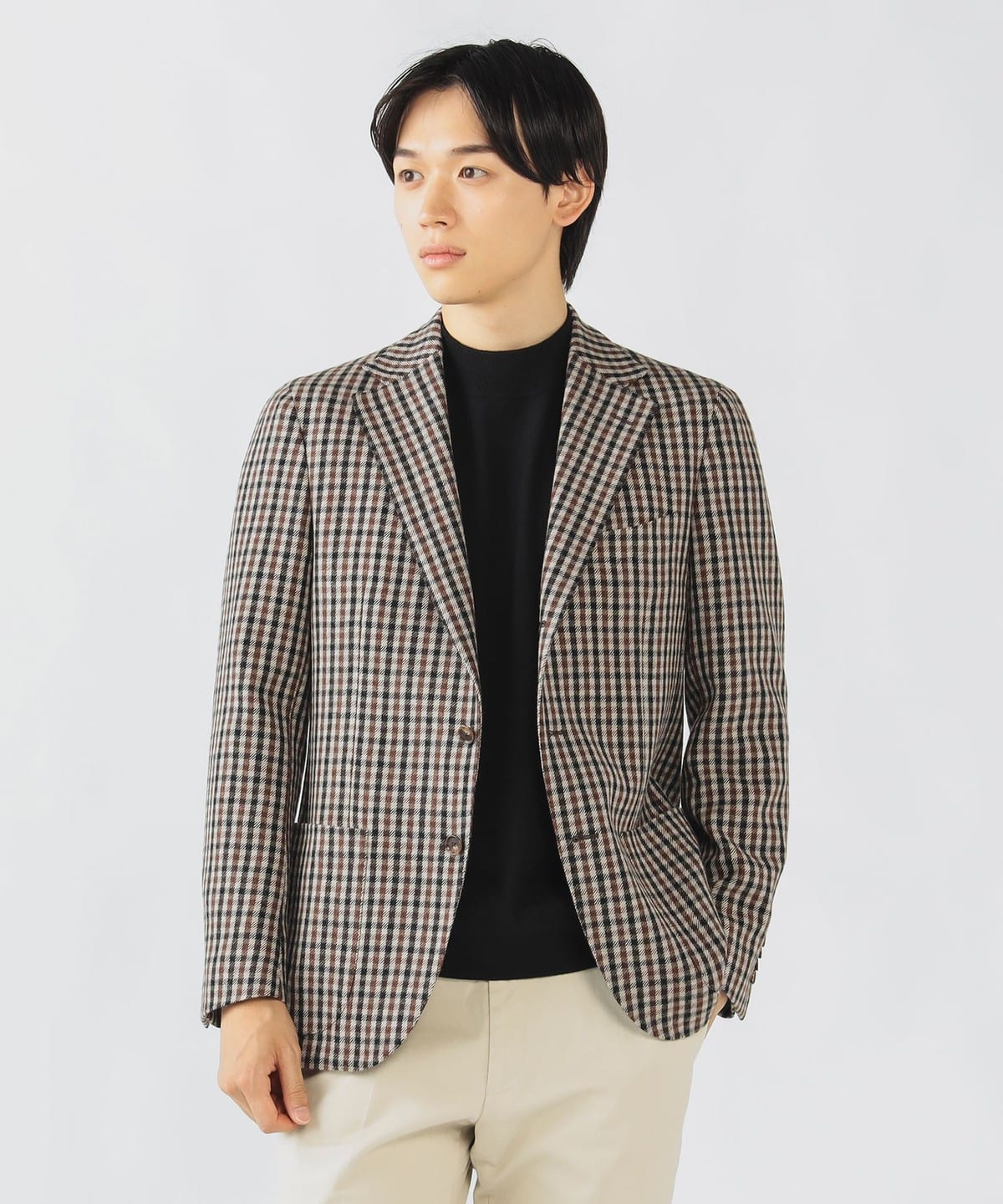 BEAMS HEART チェック柄ジャケット BEAMS HEART（ビームス ハート）【+15%ポイントUP】シェパード