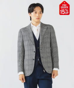 【+15%ポイントUP】グレインプレイド 3ボタン ジャケット（S～XL）