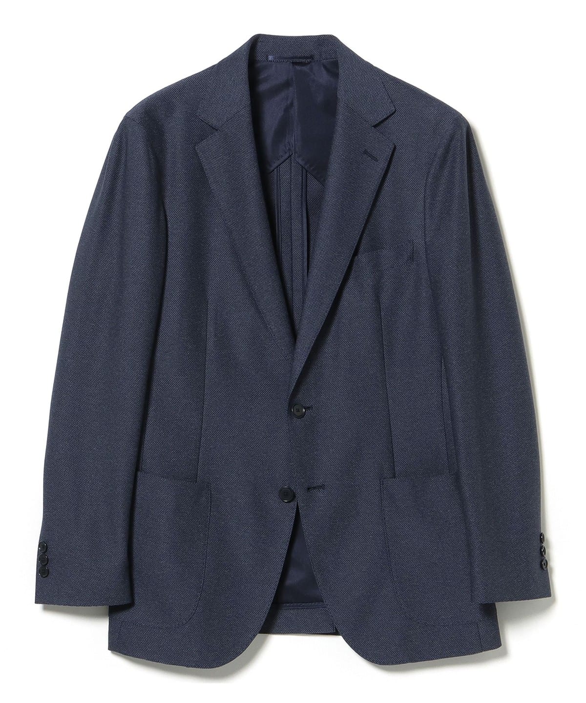 BEAMS HEART BEAMS HEART Knit 2-Button Jacket (Jacket, Tailored