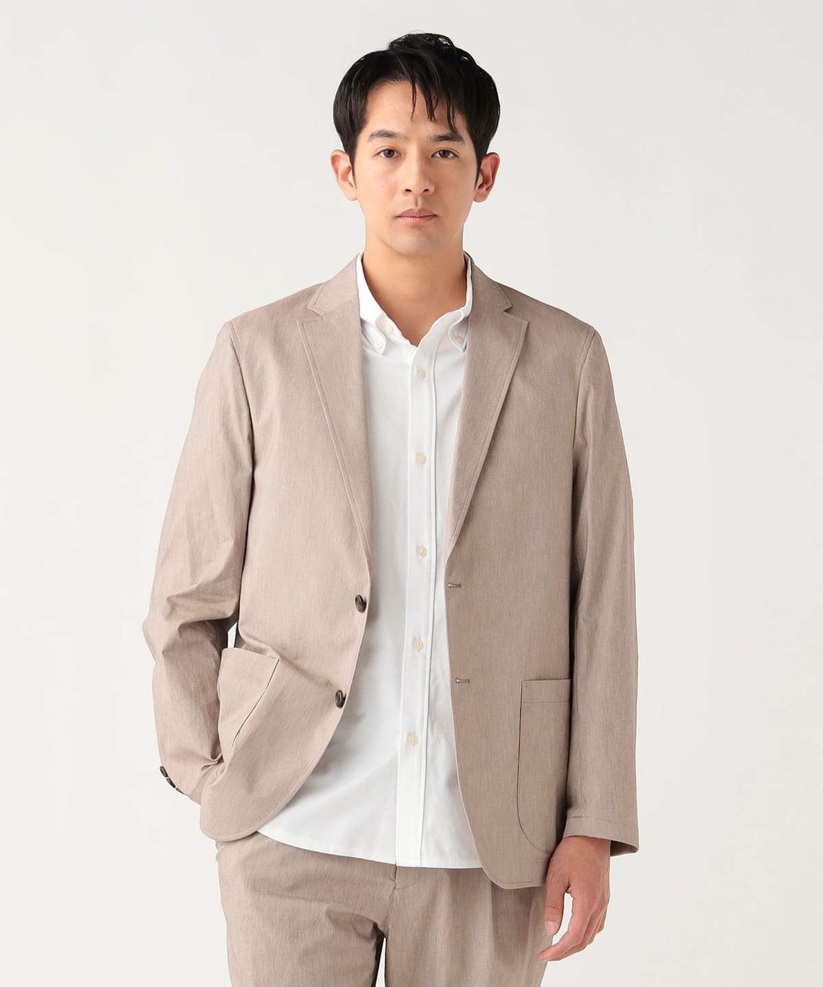 BEAMS HEART（ビームス ハート）麻ブレンド 2ボタンジャケット 26SS