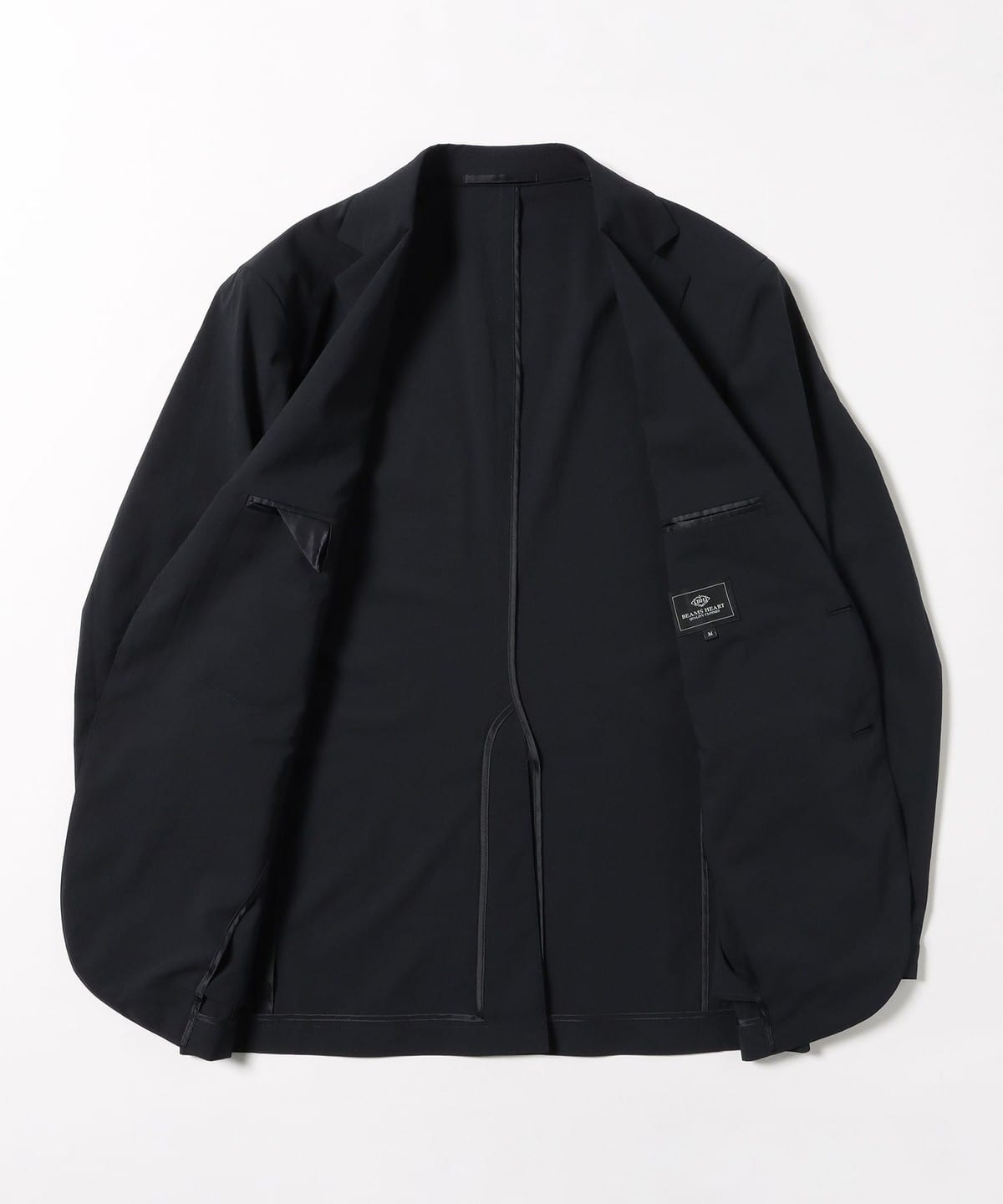 【新品未使用】BEAMS HEART 薄手ストレッチジャケット 超軽量メッシュM BEAMS HEART（ビームス ハート）ドライ ストレッチ ジャケット（吸水速