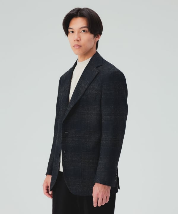 【10%OFFクーポン対象】スライバーニット 3B ジャケット [H:178cm C:87 W:72 H:86 Size:L]
