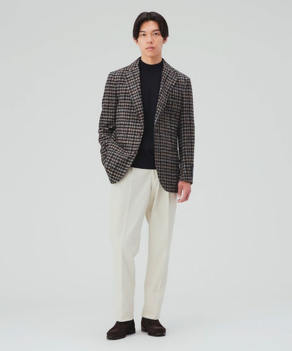 【10%OFFクーポン対象】スライバーニット 3B ジャケット [H:178cm C:87 W:72 H:86 Size:L]