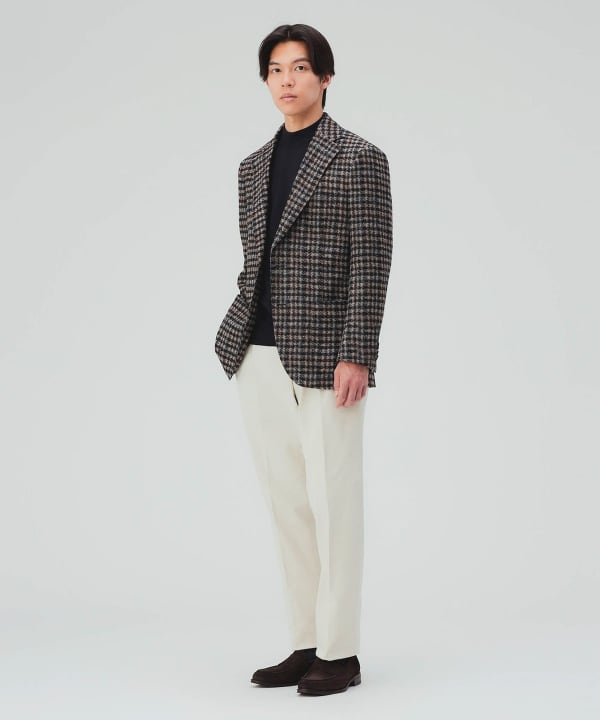 【10%OFFクーポン対象】スライバーニット 3B ジャケット [H:178cm C:87 W:72 H:86 Size:L]