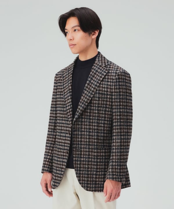 【10%OFFクーポン対象】スライバーニット 3B ジャケット [H:178cm C:87 W:72 H:86 Size:L]