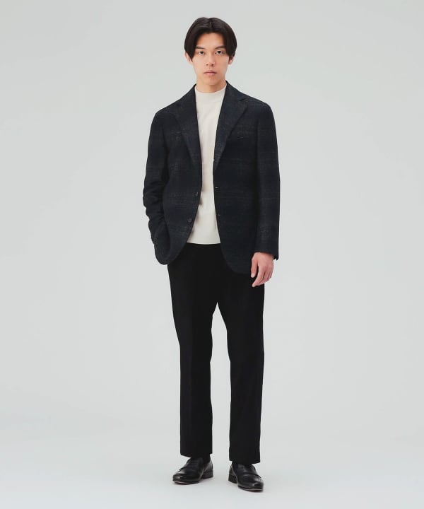 【10%OFFクーポン対象】スライバーニット 3B ジャケット [H:178cm C:87 W:72 H:86 Size:L]