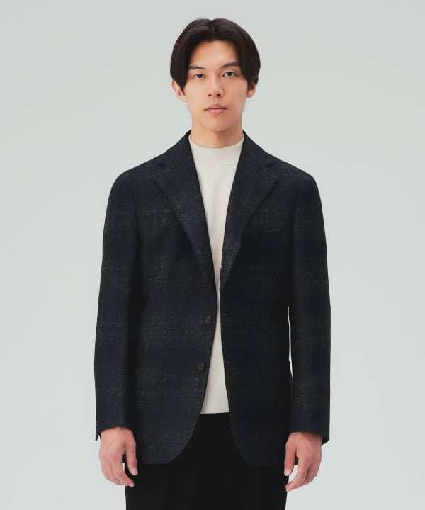 【10%OFFクーポン対象】スライバーニット 3B ジャケット [H:178cm C:87 W:72 H:86 Size:L]