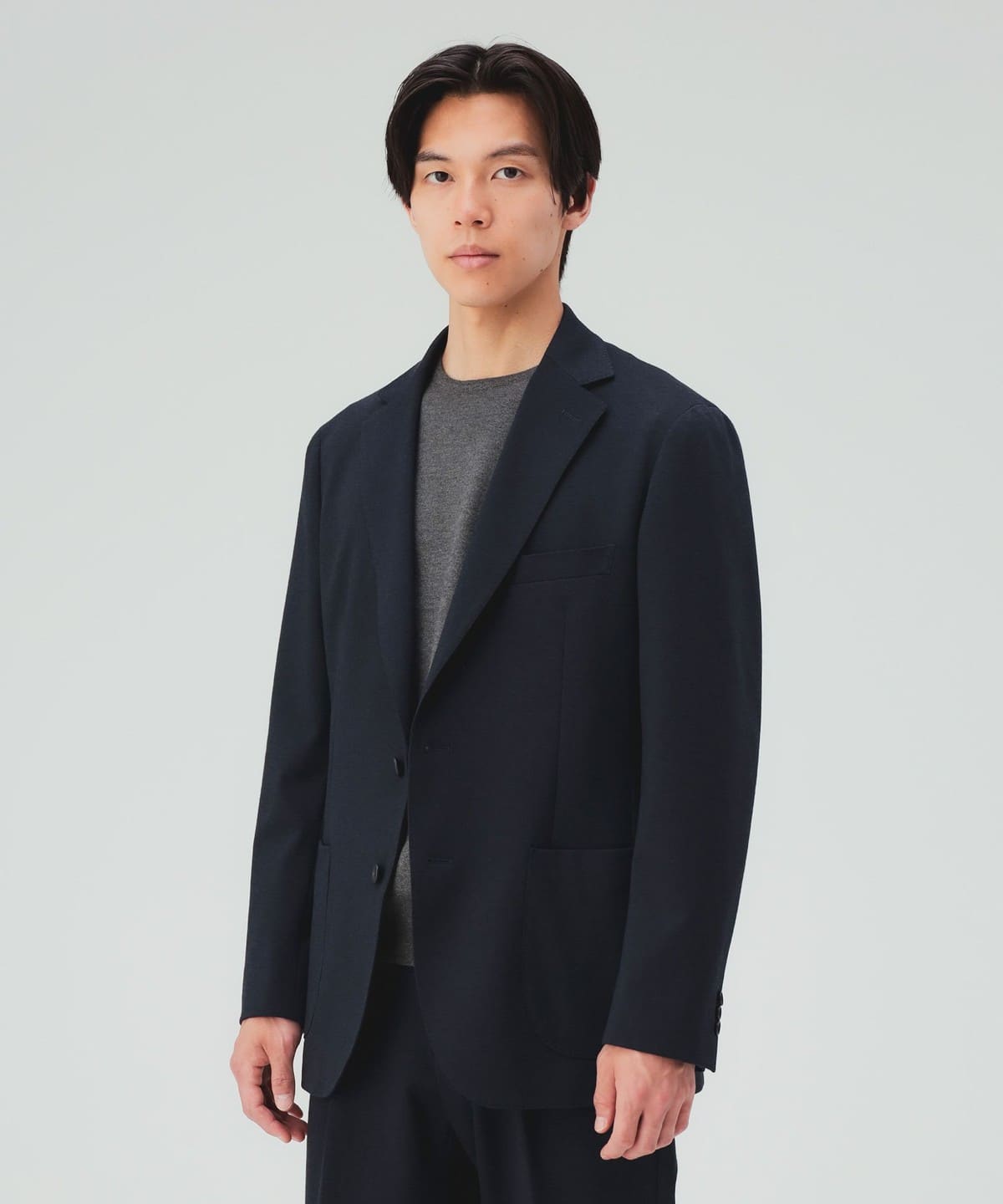 BEAMS HEART ダークブルー ビジネスジャケット M 41160307375_D_17.jpg
