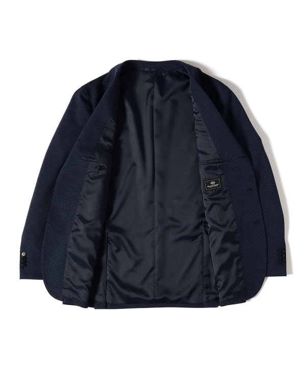 【10%OFFクーポン対象】ハニカム ジャージー 3ボタン ジャケット