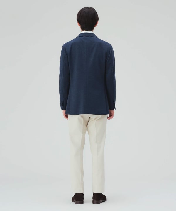 【10%OFFクーポン対象】ハニカム ジャージー 3ボタン ジャケット [H:178cm C:87 W:72 H:86 Size:L]