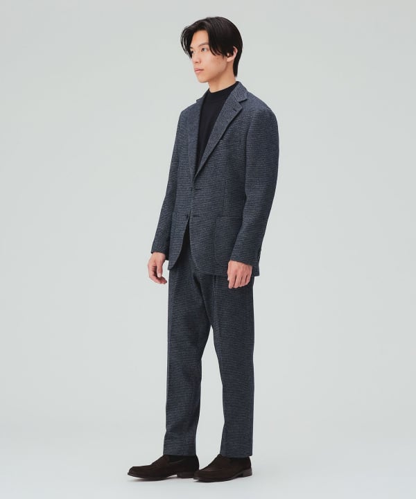 千鳥柄 ジャージ ジャケット（セットアップ対応） [H:178cm C:87 W:72 H:86 Size:L]
