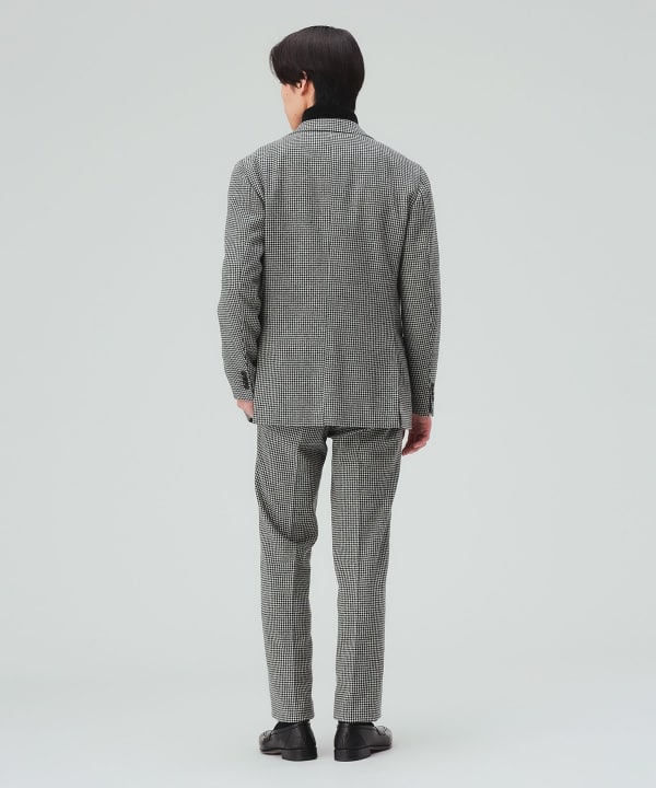 【10%OFFクーポン対象】フランネル 3ボタン ジャケット（セットアップ対応） [H:178cm C:87 W:72 H:86 Size:L]