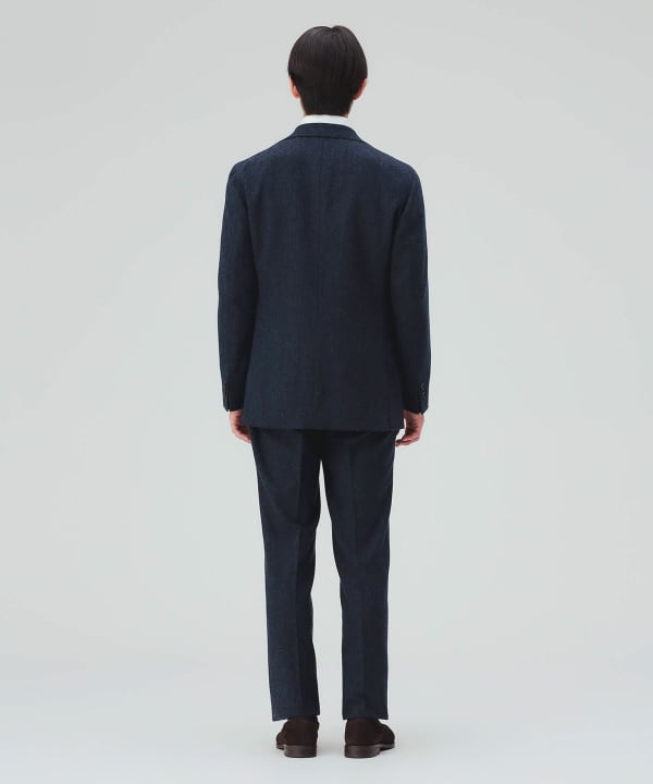 【10%OFFクーポン対象】フランネル 3ボタン ジャケット（セットアップ対応） [H:178cm C:87 W:72 H:86 Size:L]