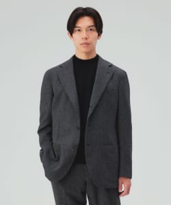 フランネル 3ボタン ジャケット（セットアップ対応）