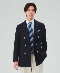 【10%OFFクーポン対象】サルトリアライン ウール ダブルブレザー