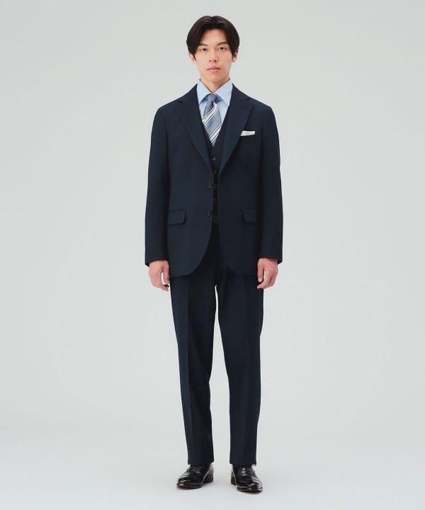 【10%OFFクーポン対象】ピンヘッド トラベル 2ボタン ジャケット（セットアップ対応） [H:178cm C:87 W:72 H:86 Size:L]