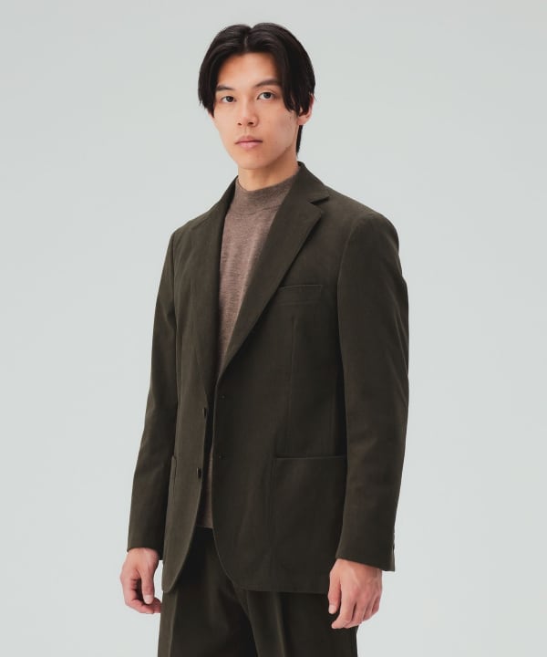 テック コーデュロイ スリム ジャケット [H:178cm C:87 W:72 H:86 Size:L]