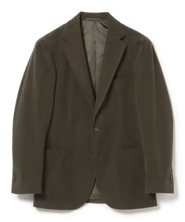 テック コーデュロイ スリム ジャケット