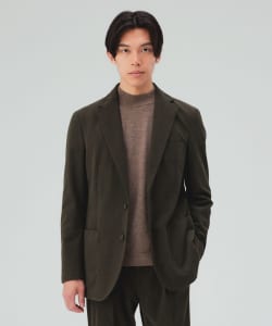 テック コーデュロイ スリム ジャケット