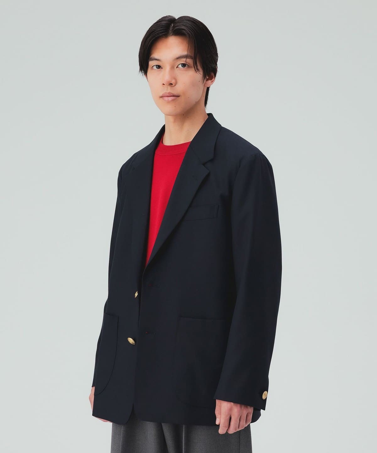 休閒 雙扣 西裝外套