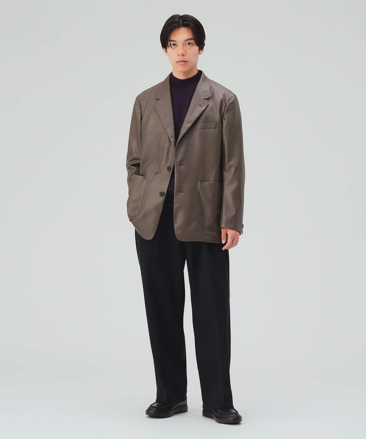 合成皮革 夾克外套
