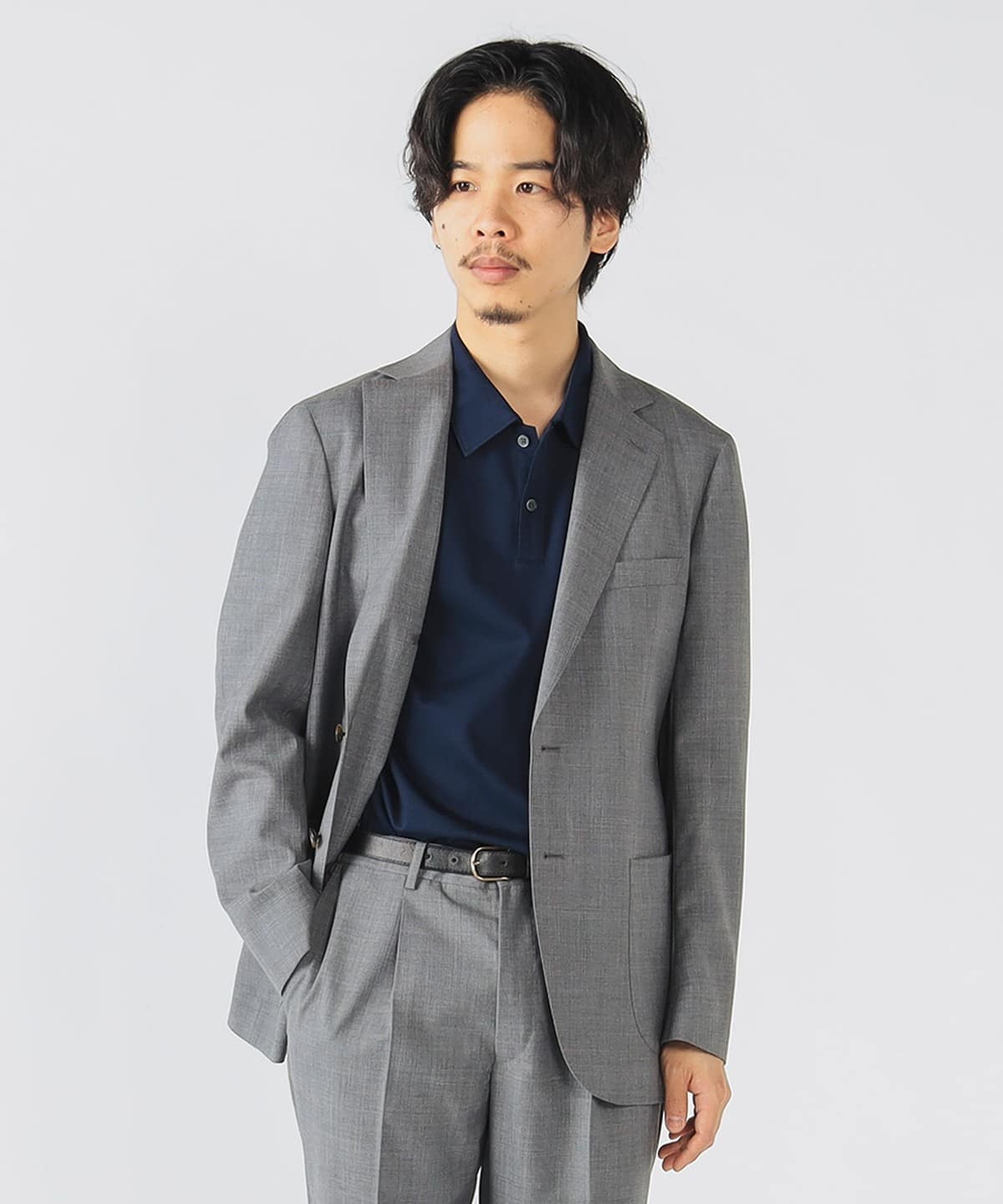 BEAMS HEART セットアップ ベーシック ソリッド 2ボタン スーツ