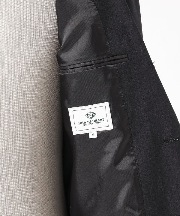 BEAMS HEART（ビームス ハート）ベーシック ソリッド 3ボタン