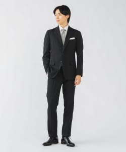 【+15%ポイントUP】ベーシック ソリッド 3ボタン スーツ（XS～XXL・セットアイテム）