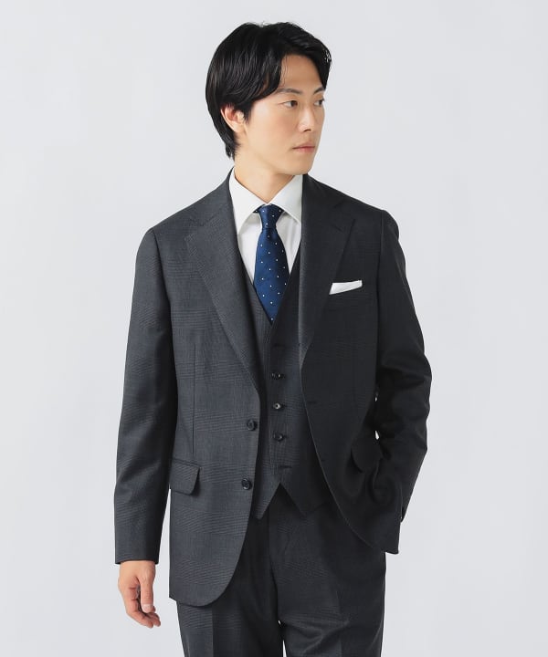 BEAMS HEART 3ピーススーツ サイズ44 セットアップ ビームス BEAMS HEART ビームスハート スーツ スリーピース セットアップ44