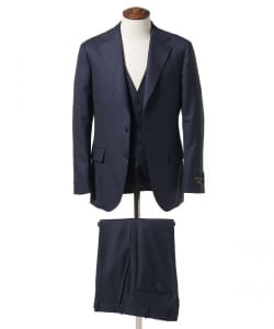 130's グレンチェック 3ボタン 3ピーススーツ 25FW（S～XXL・セットアイテム）