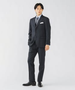 グレンプレイド ネイビー スーツ（S～XL・セットアイテム）