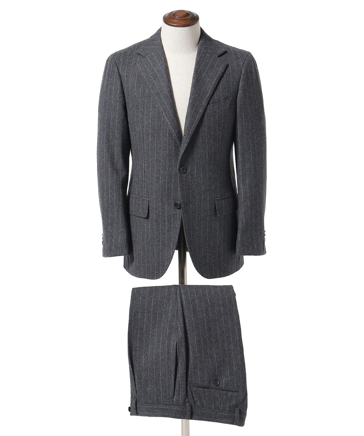 BEAMS HEARTビジネススーツXXL BEAMS HEART（ビームス ハート）REDA シャドーストライプ 3