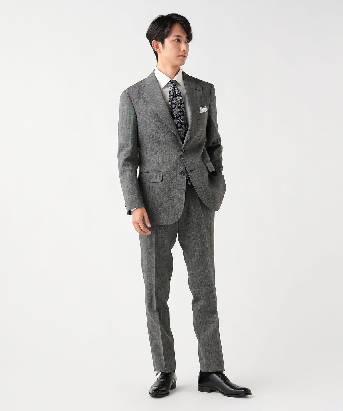 BEAMS HEART（ビームス ハート）強撚 ピンヘッド 3ボタン スーツ