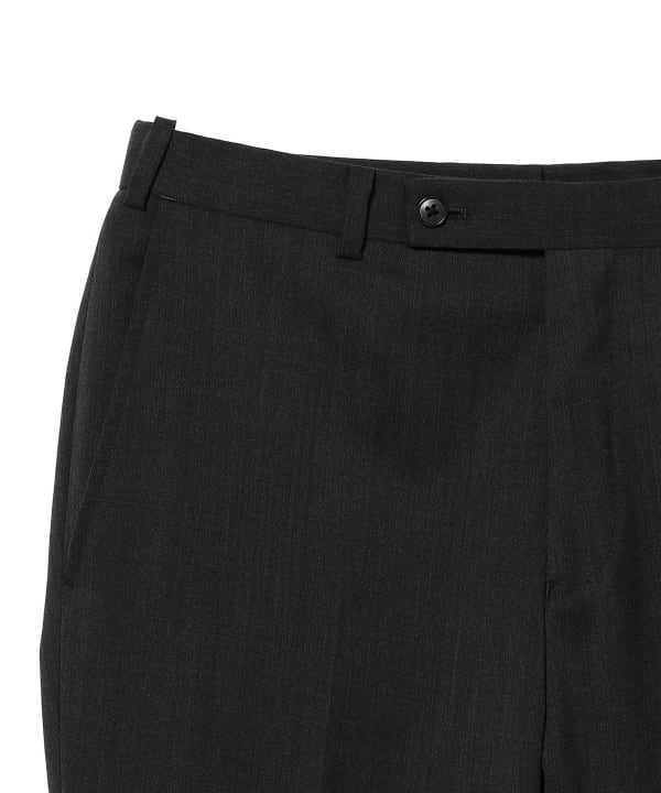【10%OFFクーポン対象】ウール混 ベーシック ソリッド 3ボタン スーツ