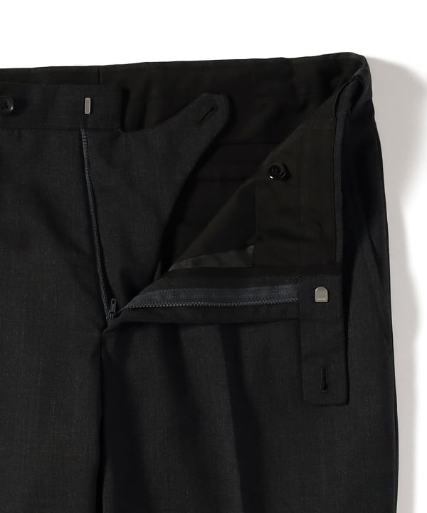 【10%OFFクーポン対象】ウール混 ベーシック ソリッド 3ボタン スーツ