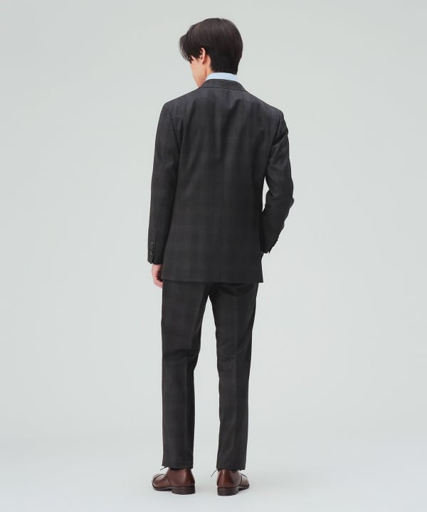 【10%OFFクーポン対象】SARTORIA LINE Super100'sウール ダブルジャケット スーツ [H:178cm C:87 W:72 H:86 Size:L]