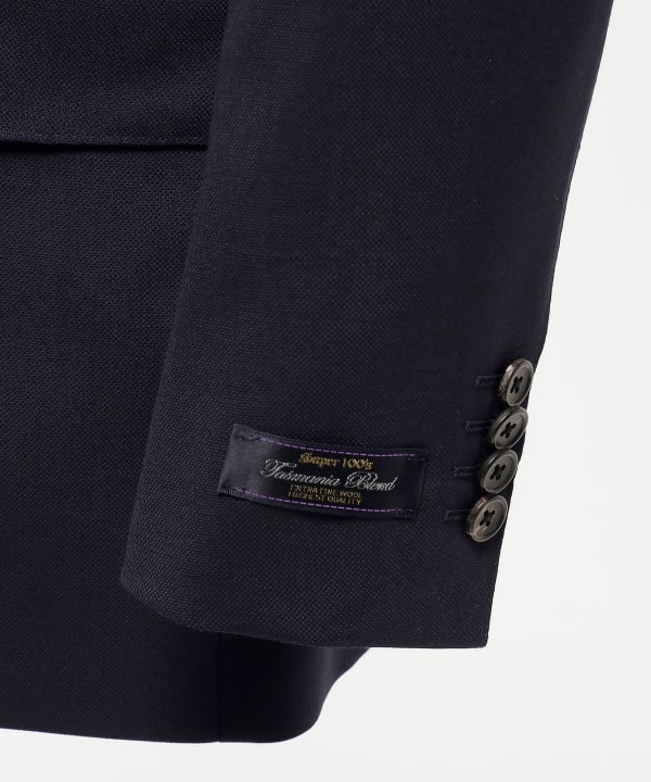SARTORIA LINE Super100's Double-Breasted Jacket Solid Suit