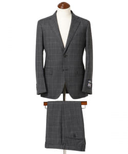 ▲BEAMS HEART / ALFRED BROWN ウィンドウペーン スーツ