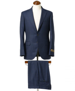 ▲BEAMS HEART / Loro Piana バーズアイ ネイビースーツ